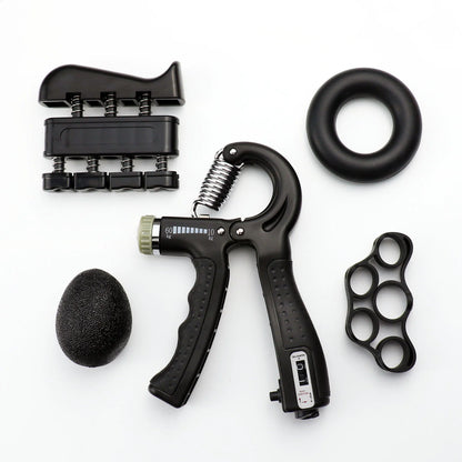 Verstellbarer Handgriff-Krafttrainer mit Fingertrainer
