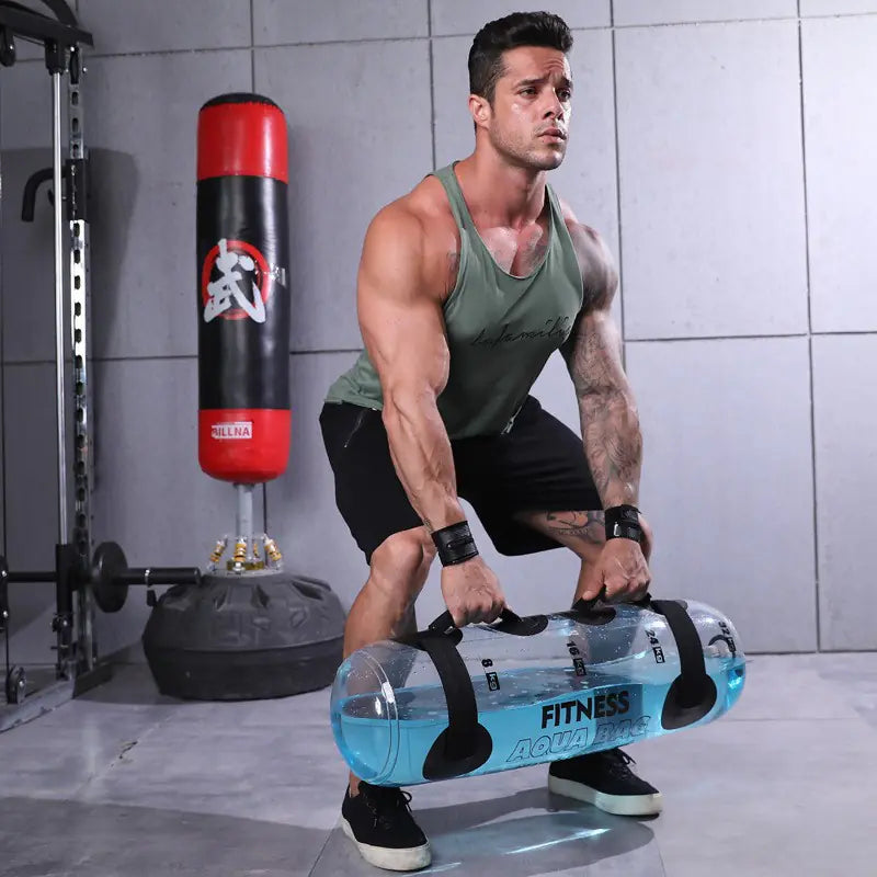 Verstellbare Wasserhantel – 5kg bis 35kg | Home Workout & Krafttraining