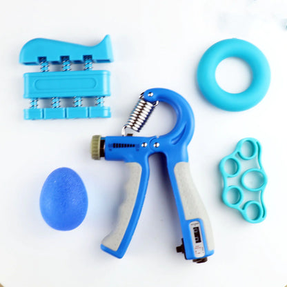 Verstellbarer Handgriff-Krafttrainer mit Fingertrainer