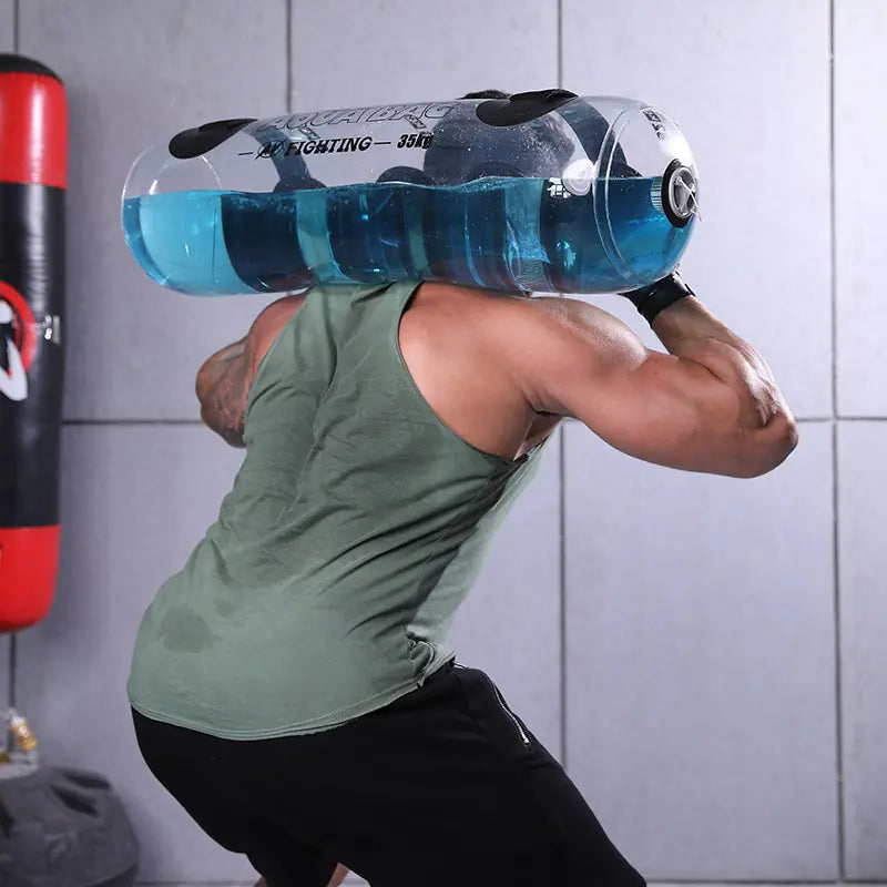 Verstellbare Wasserhantel – 5kg bis 35kg | Home Workout & Krafttraining