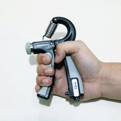 Verstellbarer Handgriff-Krafttrainer mit Fingertrainer