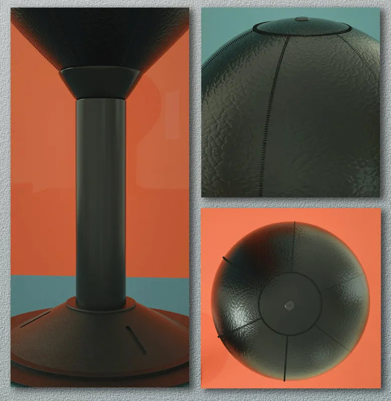 Vertikaler Haushalts-Boxgeschwindigkeitsball